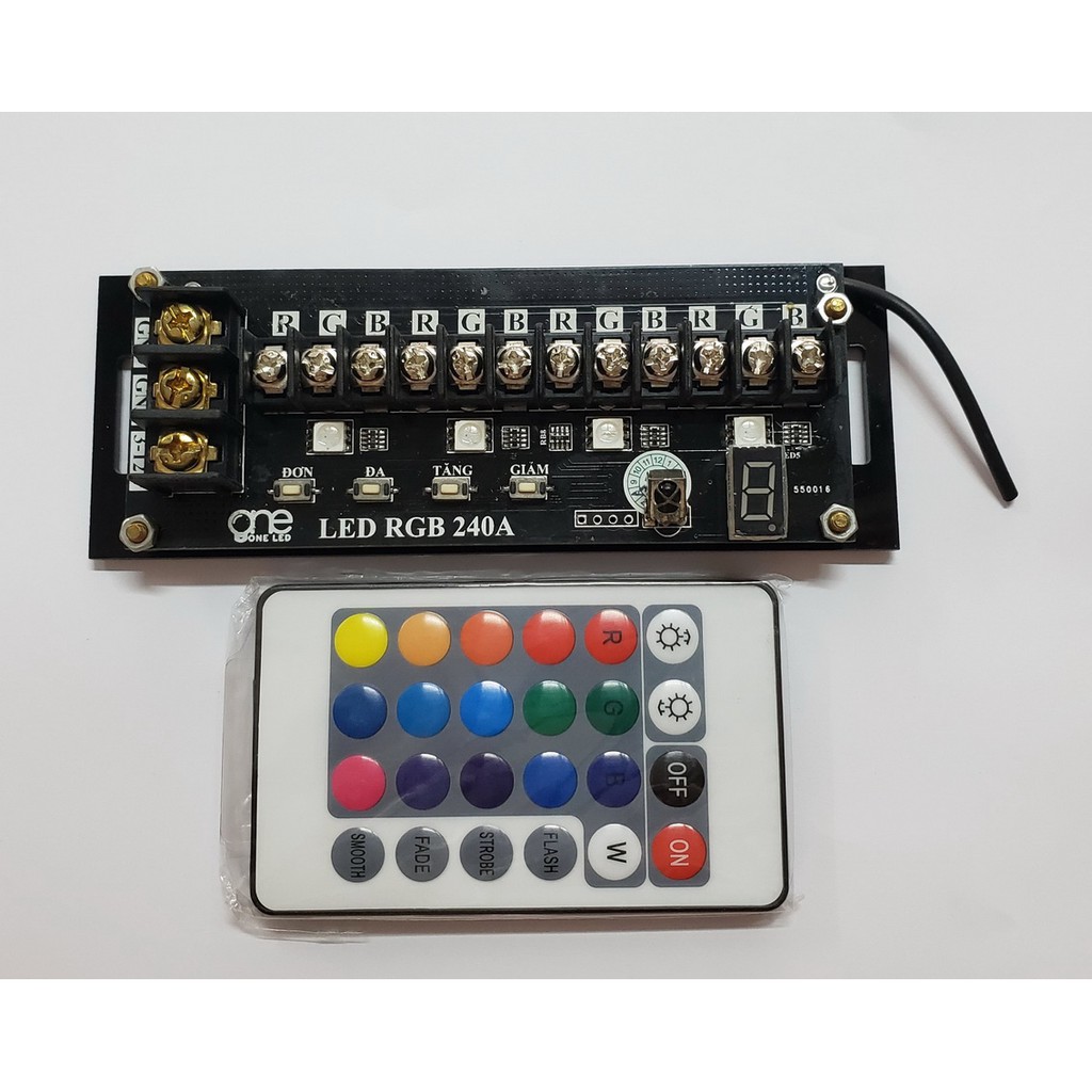 Mạch điều khiển led RGB hồng ngoại
