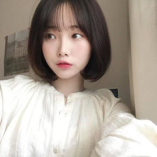 Tóc giả nữ đẹp ❤️❤️ FREESHIP ❤️❤️ nguyên đầu víc cúp d3050