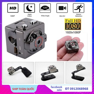 Camera mini siêu nhỏ SQ8 HD1080P DV DC hình ảnh sắc nét Quay cả ban ngày và ban đêm