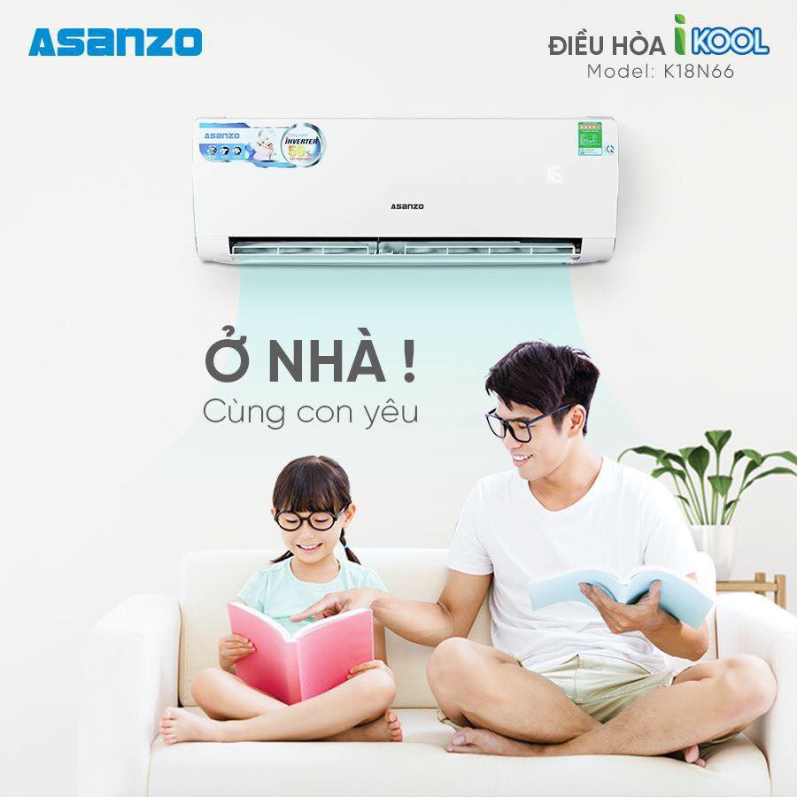 Điều hòa máy lạnh Asanzo thường 1 chiều S09 9000BTU - S12 12000BTU - S18 18000BTU - S28 28000BTU