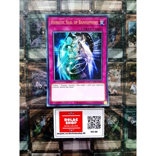 [ Đỗ Lạc Shop ] Thẻ Bài Yugioh Trap Hieratic Seal of Banishment - GFTP-EN056 - Ultra