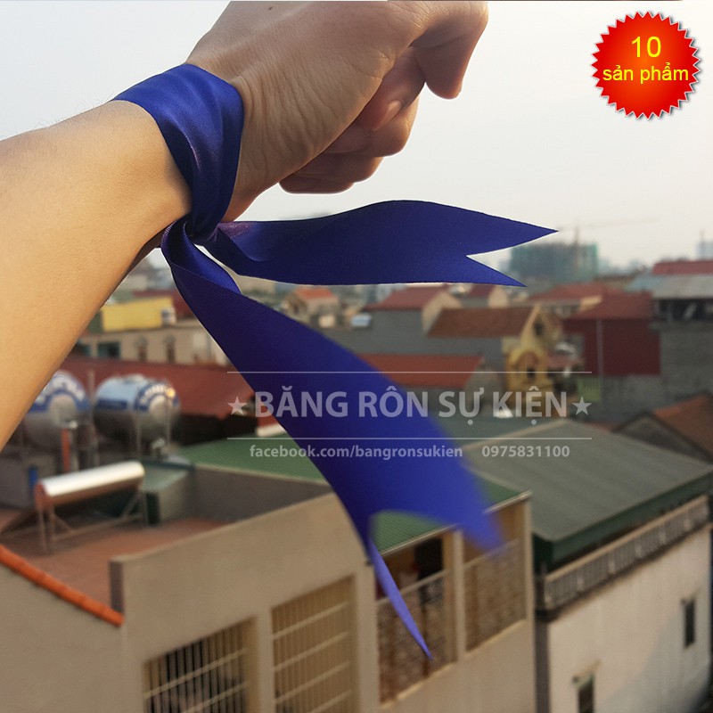Băng rôn buộc tay combo 10c