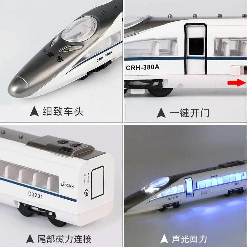 Mô Hình Xe Lửa Hơi Nước Đồ Chơi Bằng Hợp Kim Cho Bé harmon