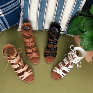 Sandal chiến binh da thật