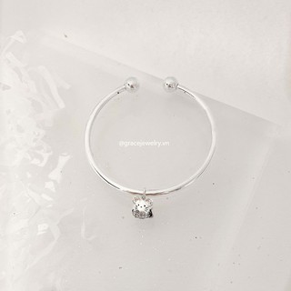Kiềng tay bạc Grace - Chuột Remy