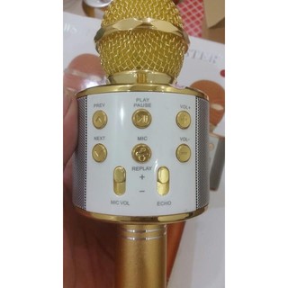 [Giá sỉ] micro kèm loa bluetooth ws-858