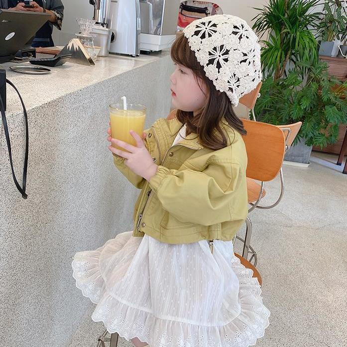 Áo khoác kiểu dáng xinh xắn cá tính cho bé gái 2021