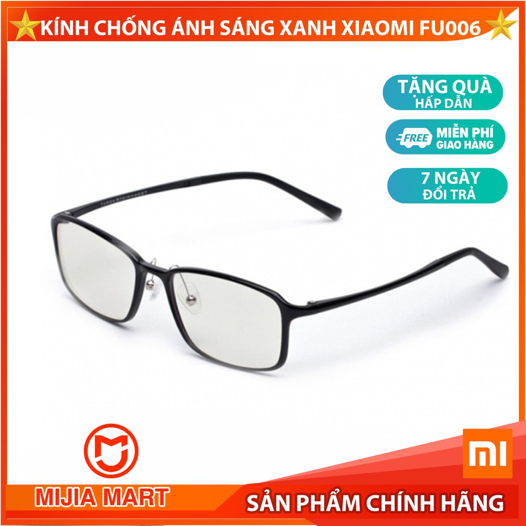 ✅ Kính chống ánh sáng xanh xiaomi TS. Kính lọc tia UV FU006