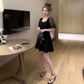 Đầm Voan Phối Lưới Thời Trang Dành Cho Nữ