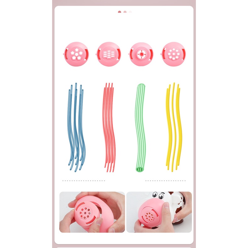 ĐỒ CHƠI BỘT NẶN BÒ SỮA cao cấp