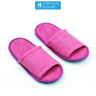 [SALE OFF] 01 Đôi Dép Lông dễ thương cho bé gái đi trong nhà, màu hồng.