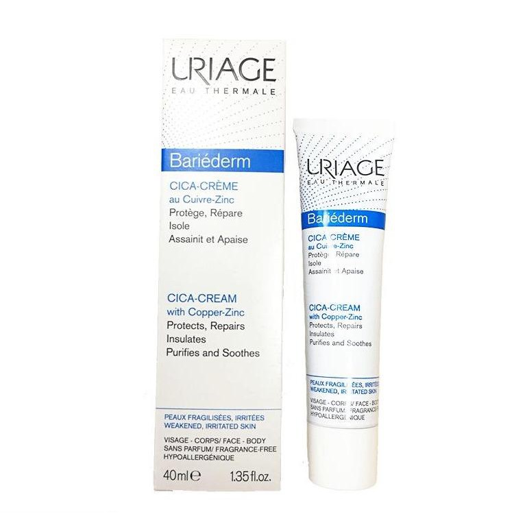 Uriage Bariederm Cica-Creme - Kem dưỡng cho da kích ứng 40ml (2024)