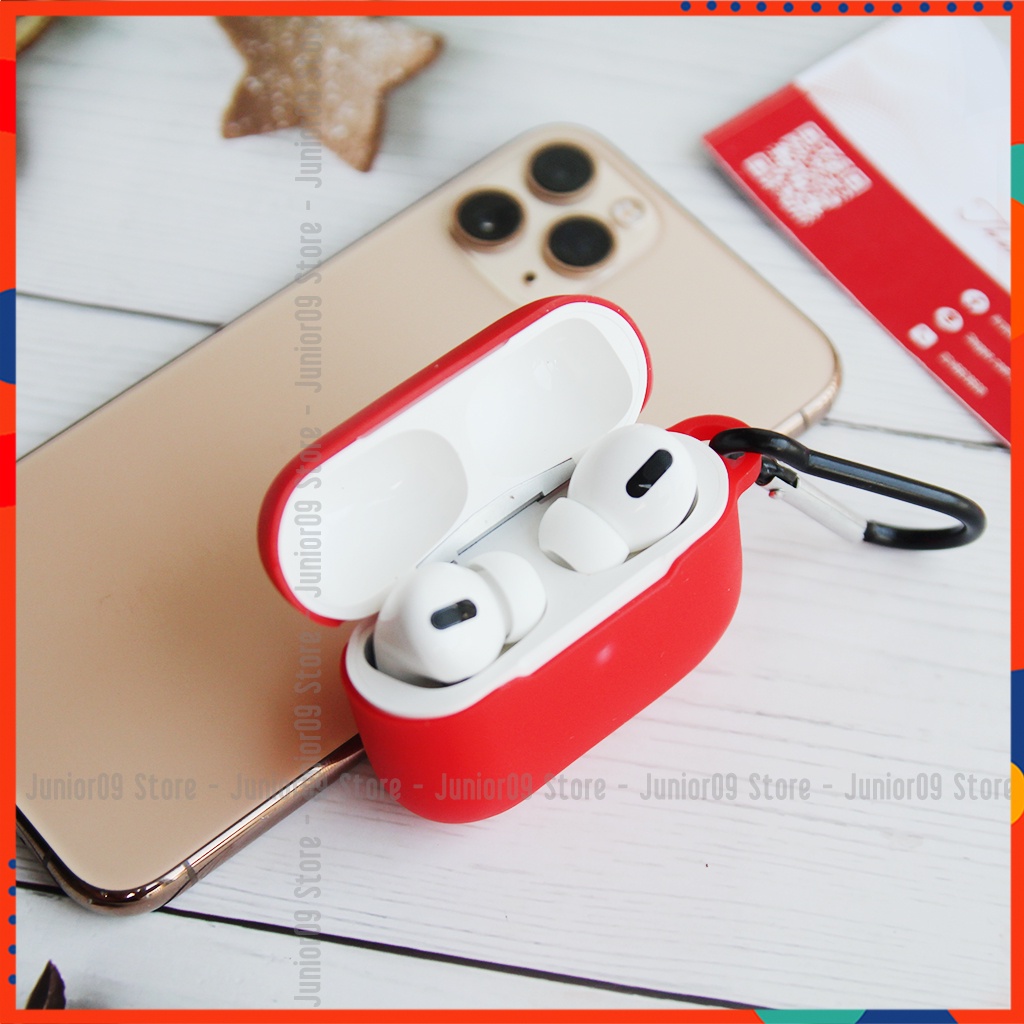 Ốp vỏ case tai nghe AirPods 2/Pro - Màu ngẫu nhiên - Chống sốc - Chống bẩn - Ôm khít Junior09 Store