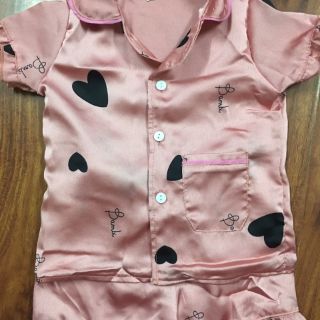 Pizama lụa /Free Ship 50k/ Pizama lụa cho bé gái