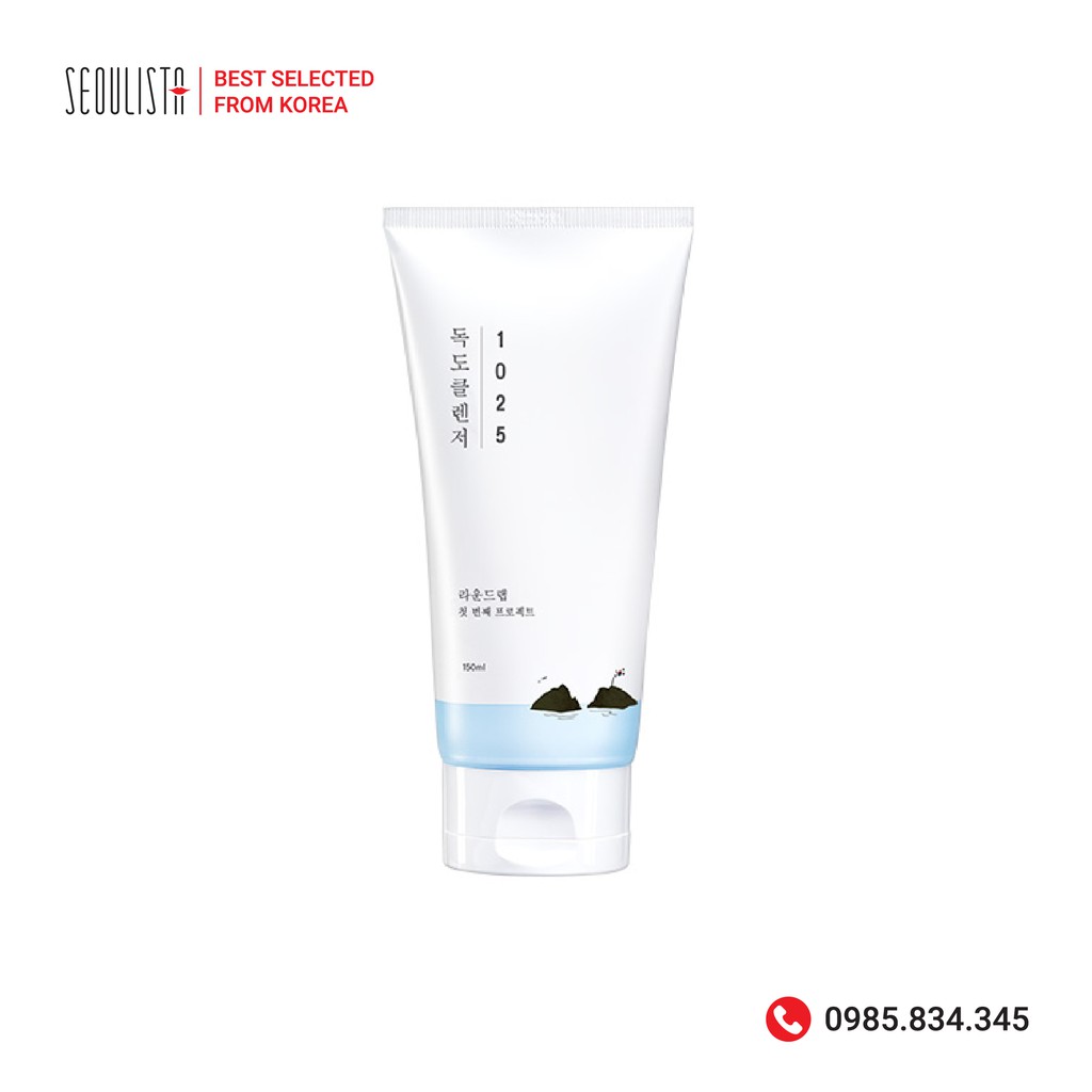 Sữa rửa mặt tạo bọt dịu nhẹ Round Lab 1025 Dokdo Cleanser | BigBuy360 - bigbuy360.vn