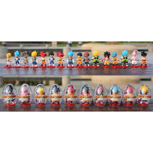 04002 Mô Hình Dragon Ball, Tượng Nhân Vật Truyện Sogoku, Hộp Quả Trứng, Loại Cao 8cm