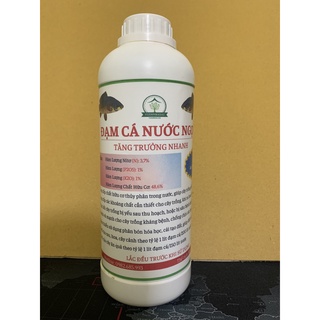 Đạm Cá Nước Ngọt (phân cá) chai 1 lit.