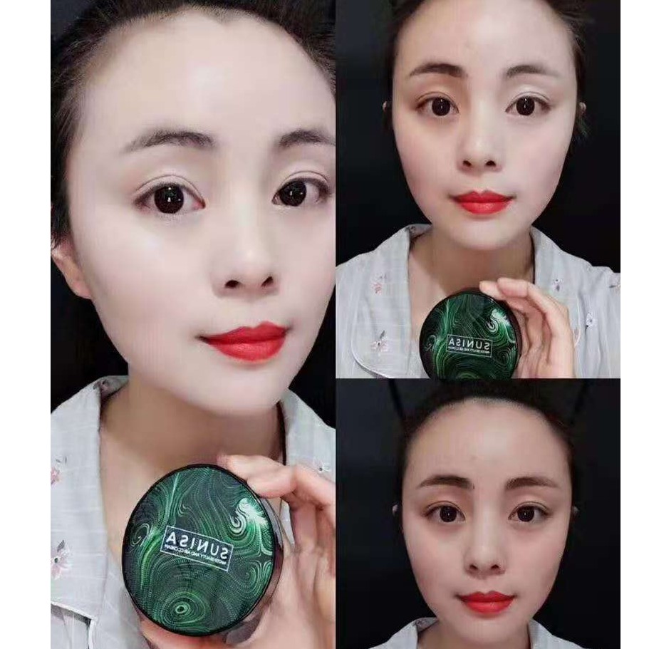 [SIÊU SALE] PHẤN NƯỚC KIỀM DẦU SUNISA TẶNG KÈM CHỔI TẢN NỀN 20g [hàng nội địa Trung] | BigBuy360 - bigbuy360.vn