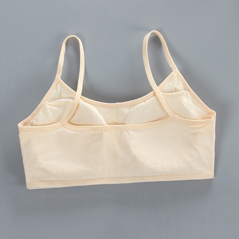 Áo lót vải cotton Mềm Mại Không Gọng Dành Cho Bé Gái 8-15 Tuổi