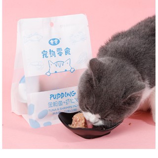 Pudding thưởng vị hải sản Pipitao cho chó mèo gói 10 viên