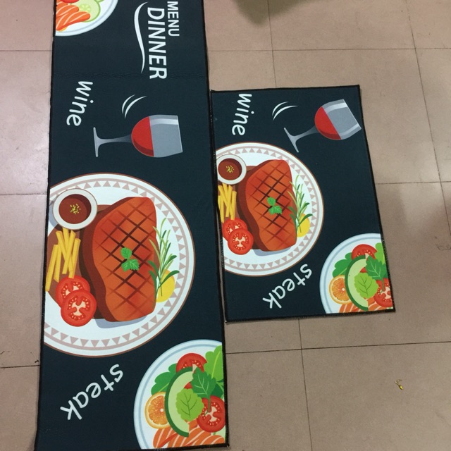 Bo tham nha bep 2 chiếc