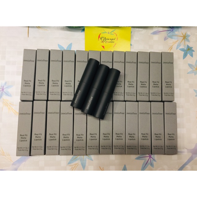 Son innisfree mẫu mới lì mà không khô môi, son đánh lên cực đẹp nha