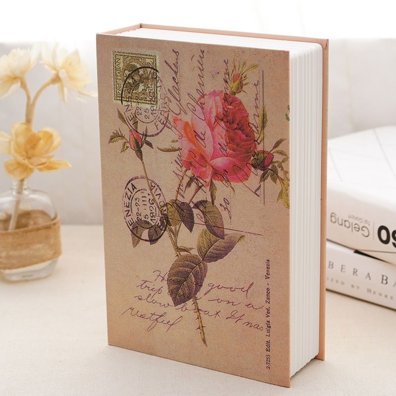 Két sắt mini ngụy trang hình quyển sách nhiều kích thước