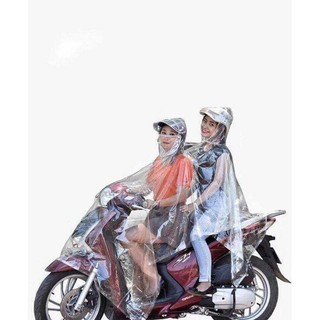 [Giảm Giá] Áo Mưa Trong Suốt 2 Đầu