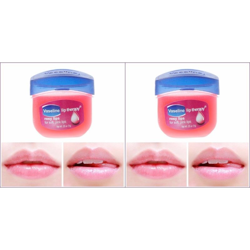 Son Dưỡng Môi Vaseline Mùi Hoa Hồng Lip Therapy Rosy Lips 7g - 2016 Skincare