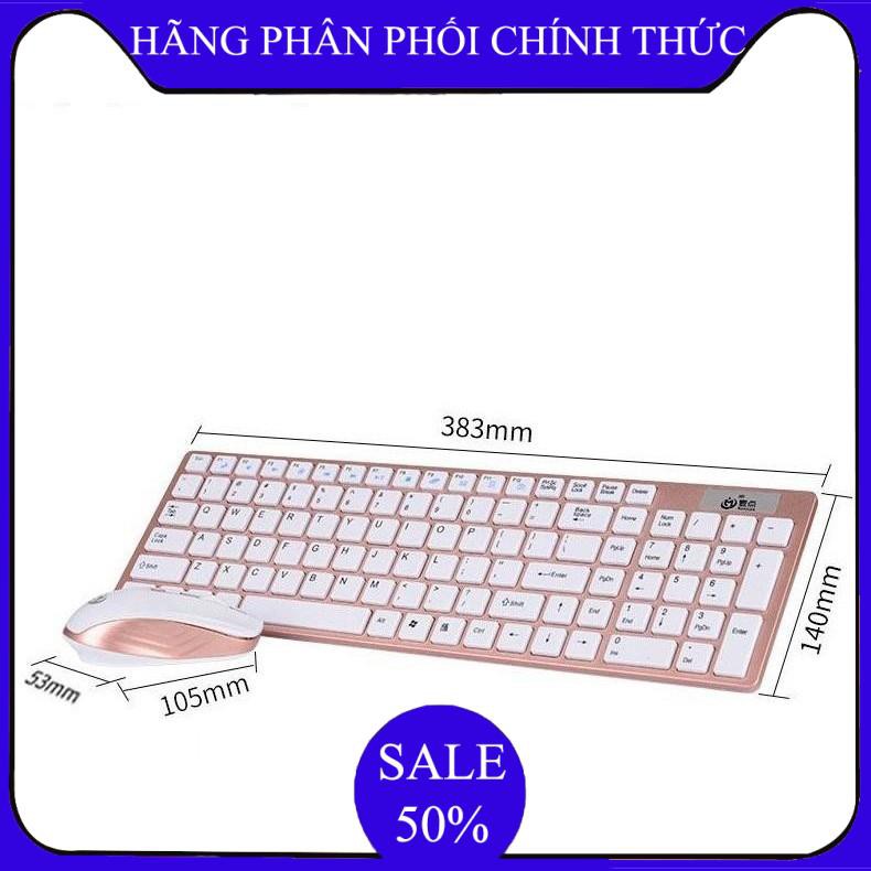 Bàn phím chuột không dây logitech,Bàn phím + chuột máy tính MD -260 chơi game cực thích! - Bảo hành úy tín 1 đổi 1