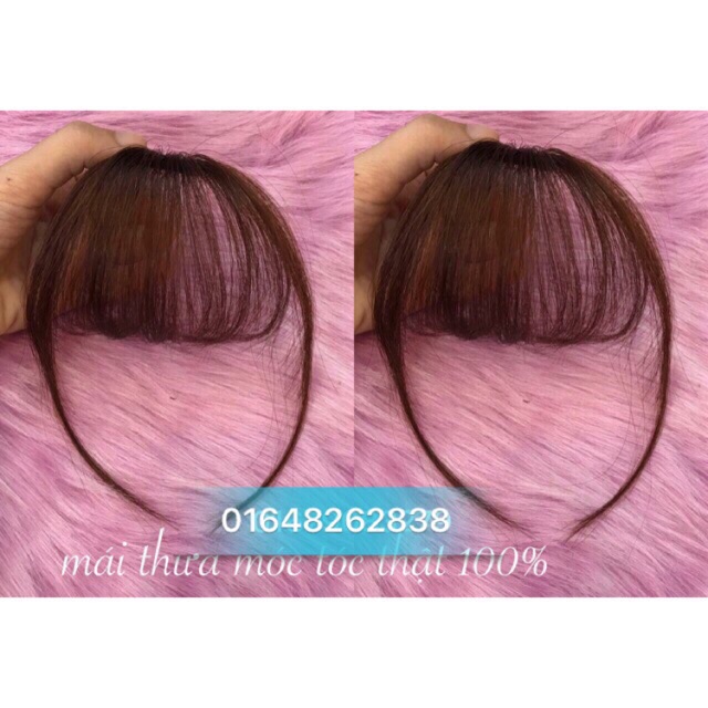 Mái thưa tóc thật-Ảnh thật miễn ship đơn 50k