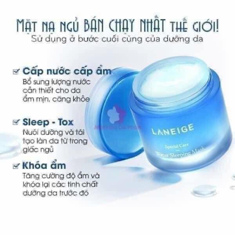 Mặt Nạ Ngủ Laneige Dưỡng Ẩm Water Sleeping Mask