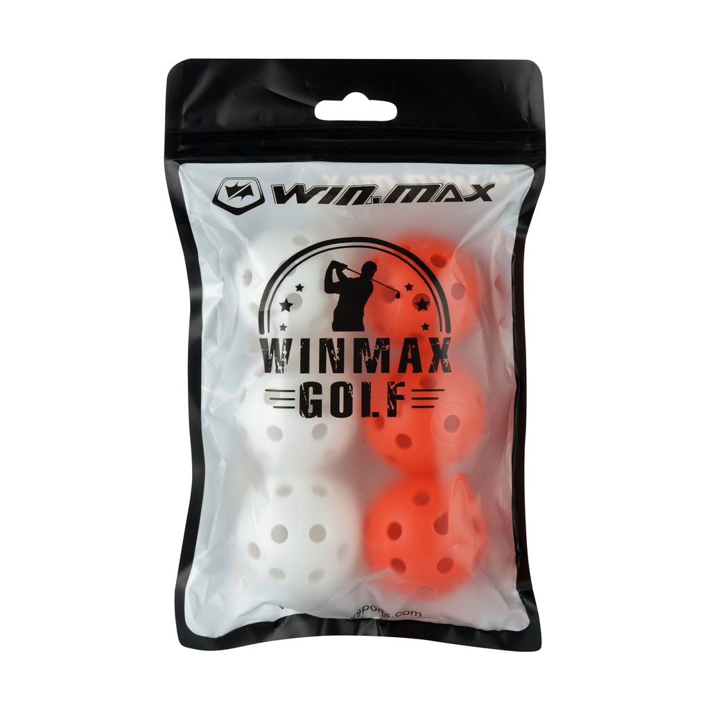 Set 6 bóng luyện chơi gôn WINMAX thiết kế nhựa rỗng dành cho sử dụng ngoài thumbnail