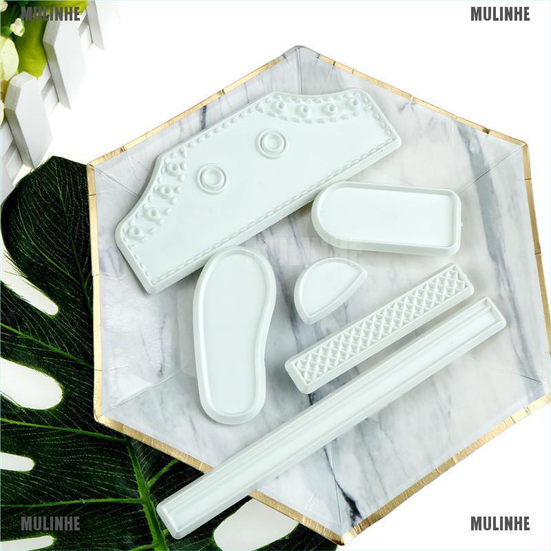Set 6 khuôn nhựa làm bánh sô cô la cúp tạo hình giày thể thao bóng đá tiện lợi