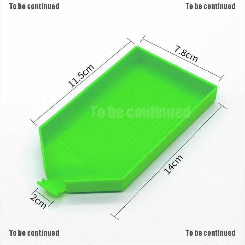 Khay Vuông Đựng Tranh Đính Đá Tiện Lợi