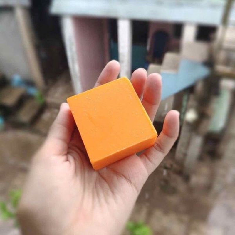 Xà Phòng Cam Nghệ Orange Natural Soap Thái Lan 65 Gram