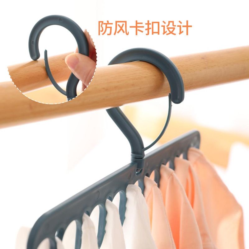SET 5 KẸP NHỰA 9 LỖ PHƠI TẤT ĐỒ LÓT