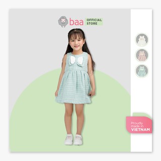 Váy xòe xếp ly BAA BABY phối nơ cho bé gái từ 1-7 tuổi - GT-AD27C
