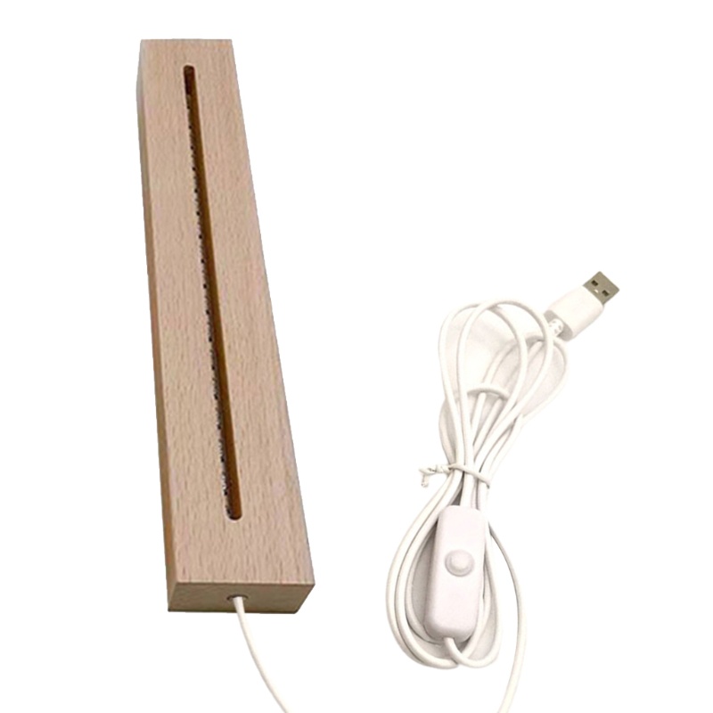 Đế Trưng Bày Đèn LED Pha Lê 3D Có Giá Đỡ