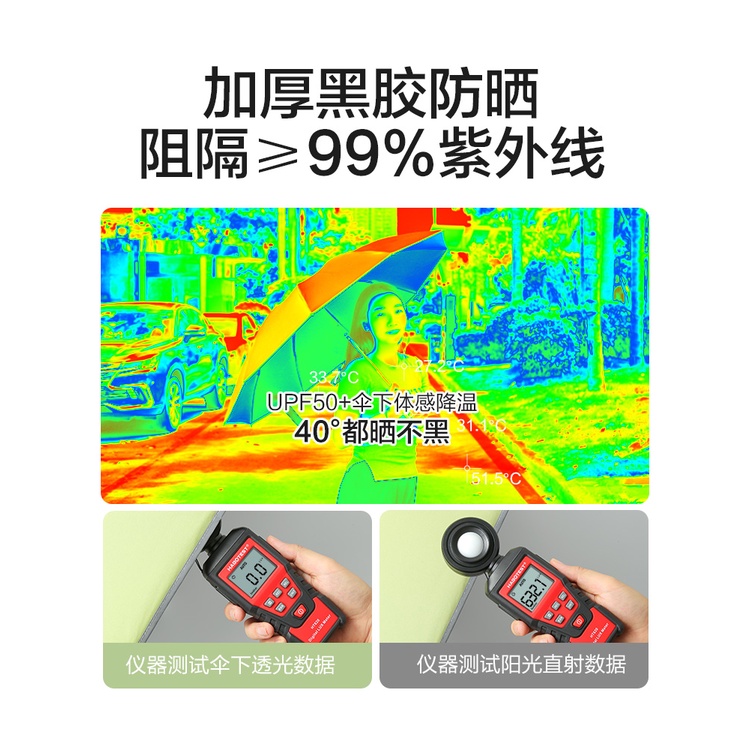 Dù Chống Nắng/ Mưa/ Tia Uv Khung Hợp Kim Có Thể Thu Gọn Tiện Dụng Cho Nam Và Nữ