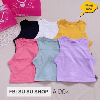 Áo croptop ba lổ phom ôm