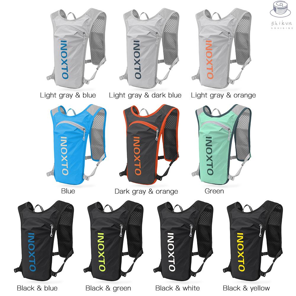 Balo thể thao 5L thoáng khí siêu nhẹ cho nam và nữ dùng khi chạy bộ/đi xe đạp thể thao/đi bộ đường dài/cắm trại/leo núi