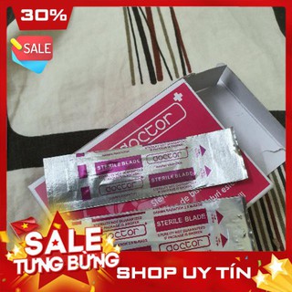 [ HÀNG CHÍNH HÃNG DOCTOR ] 10 Lưỡi Dao Rạch Mụn Số 11 Chuyên Dùng Cho Spa , Cá Nhân