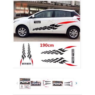 Tem dán sườn xe ôtô D - 538