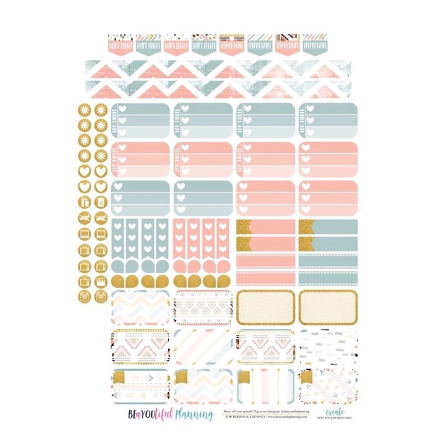 Sticker In Hình Làm LoVe Box Hoặc Nên Khung Ảnh 3D.