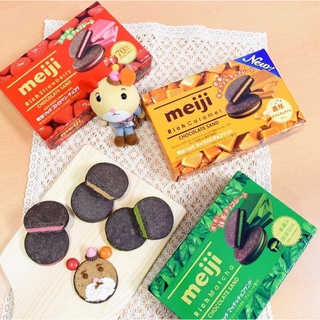Bánh quy kẹp kem Meiji (110g) - Nhật Bản