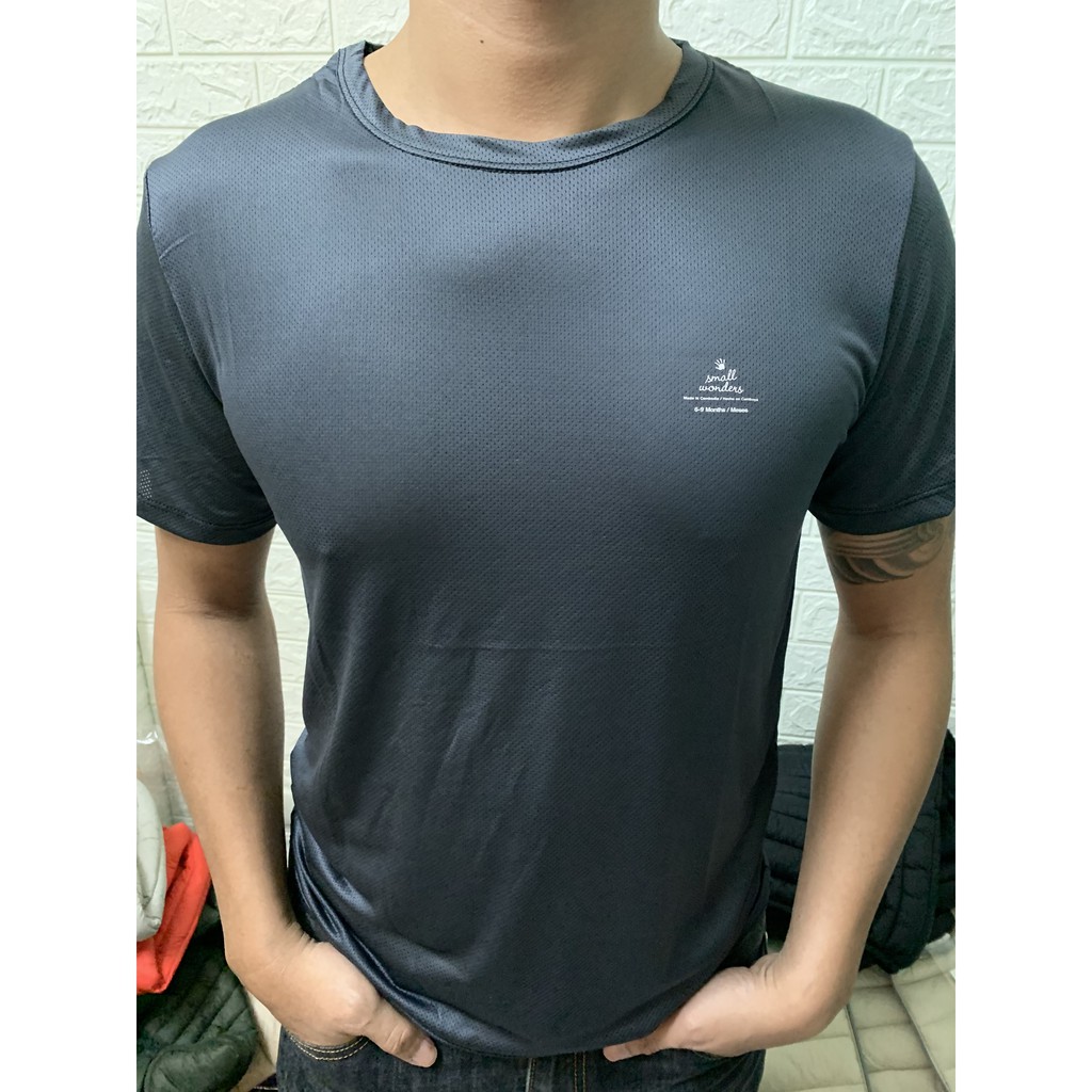 áo phông nam cổ tròn, áo thun nam thông hơi chất co giãn 4 chiều | BigBuy360 - bigbuy360.vn