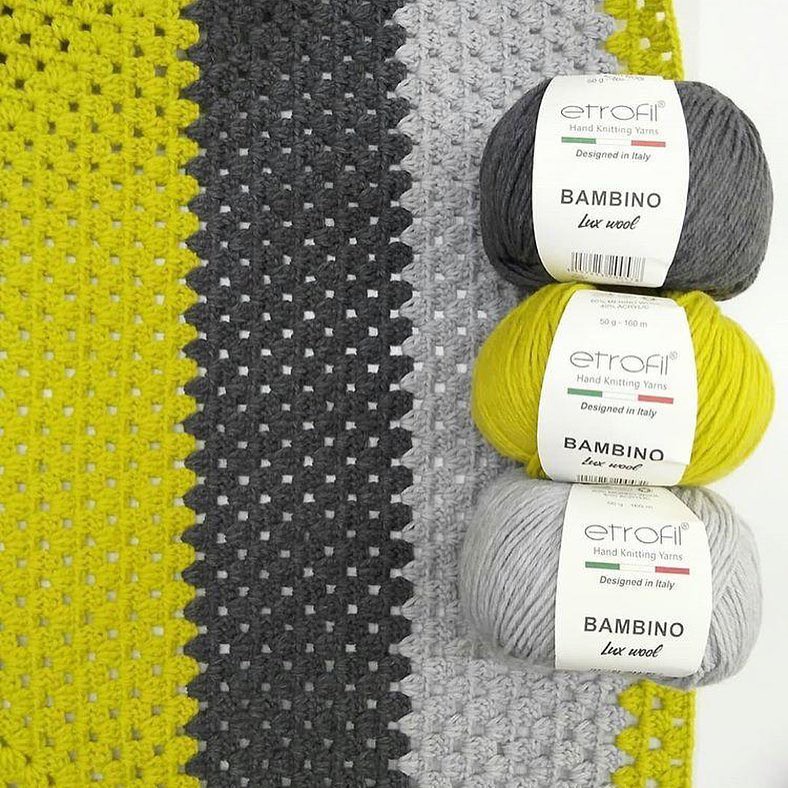Cuộn len Etrofil Bambino Lux Wool (bảng màu 2)