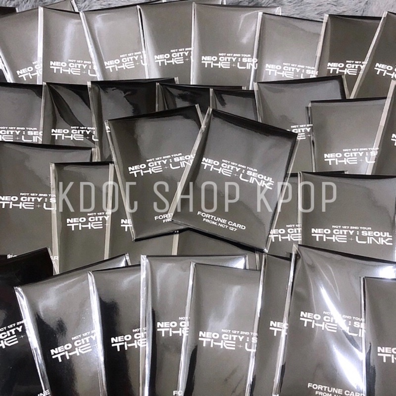 Gói card ảnh fortune scratch set random NCT 127 'NEO CITY : SEOUL – THE LINK'
