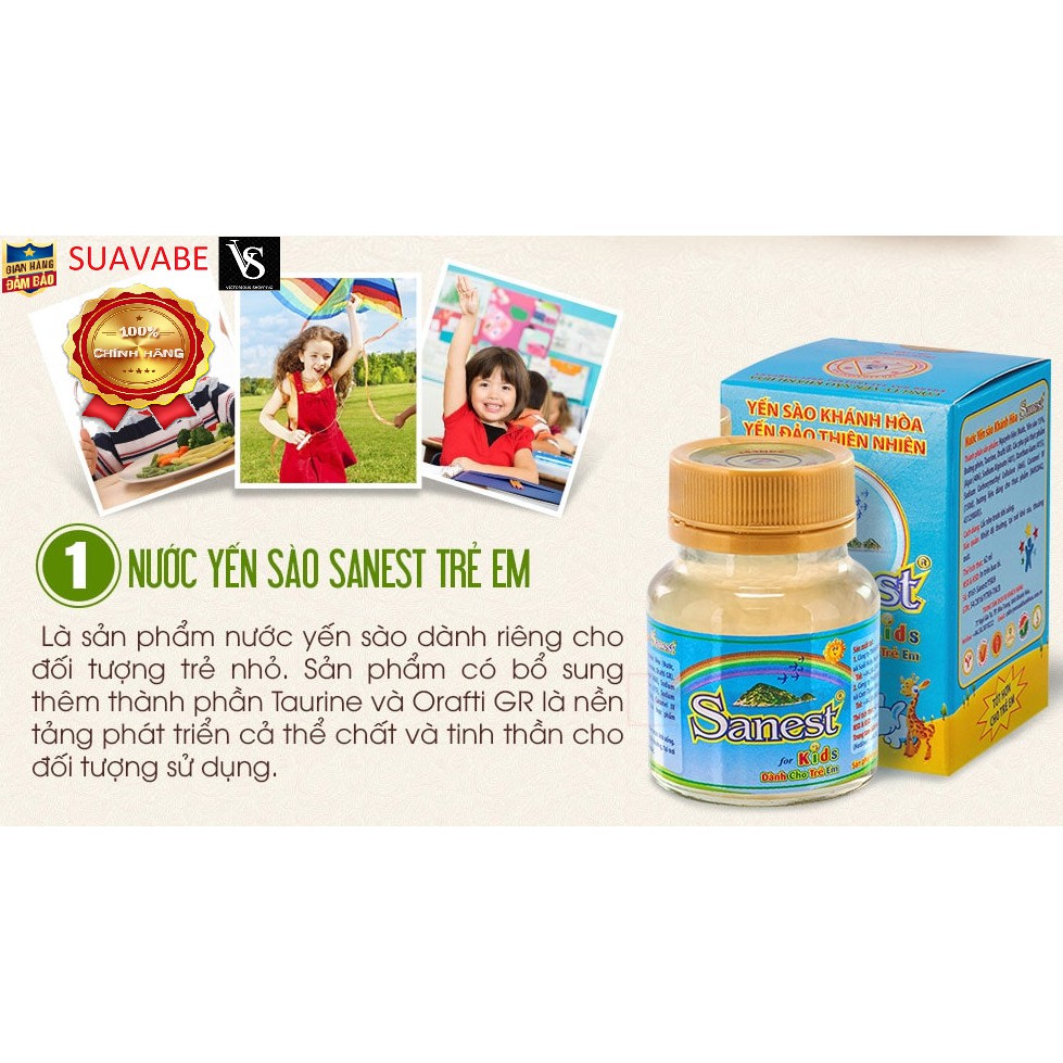 Yến sào Khánh Hòa Sanest kids Date mới